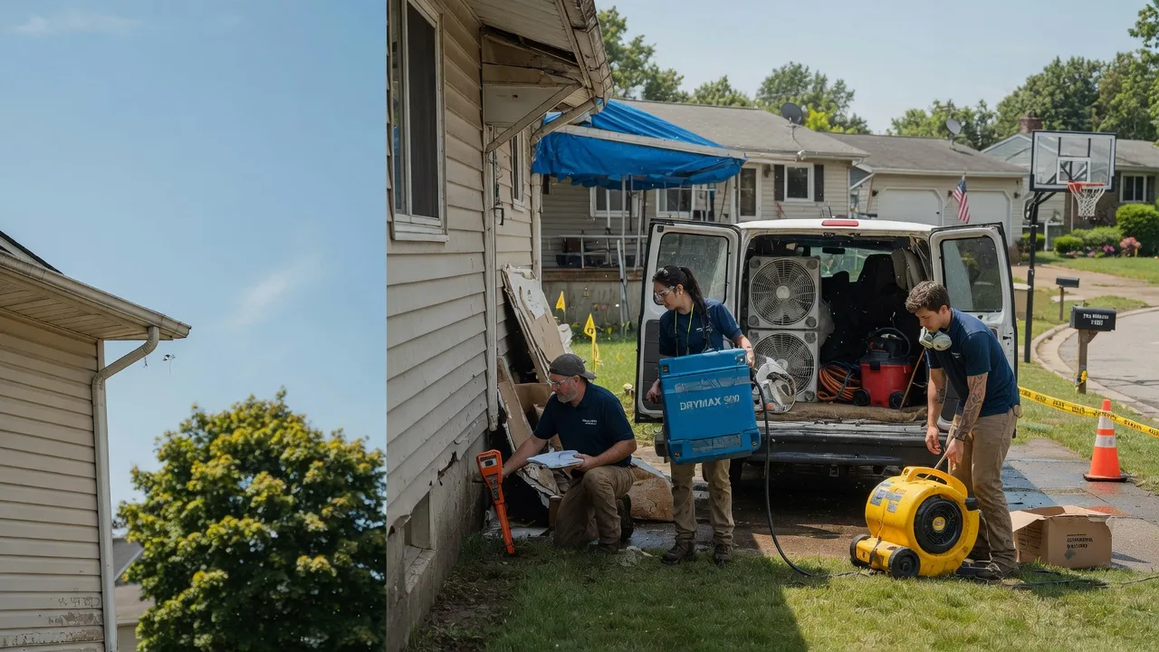 Ceiling Leak Cleanup in Rutland, IL near me