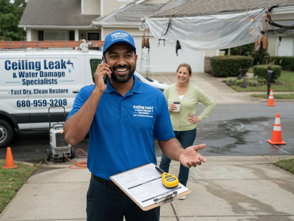 Ceiling Leak Cleanup Rutland, IL FAQs